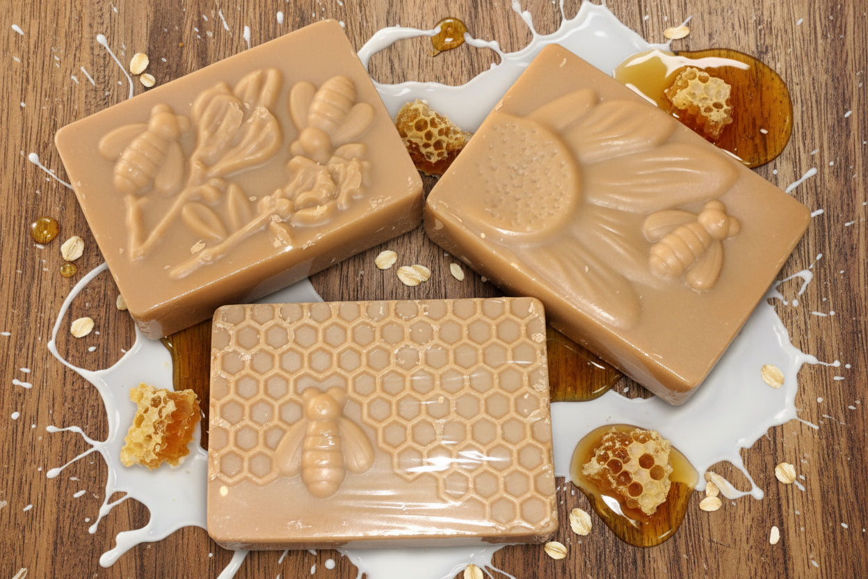Honey, Oatmeal & Raw Milk Soap